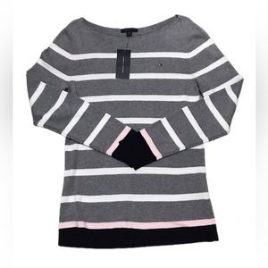 🆕🔥TOMMY HILFIGER SUPER STYLISH&VERY SOFT LIGHT WEIGHT LONGSLEEVE SWEATER NWT!!
